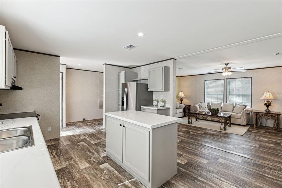 Furnished interior view inside a new home in , Brooksville (Image 15).