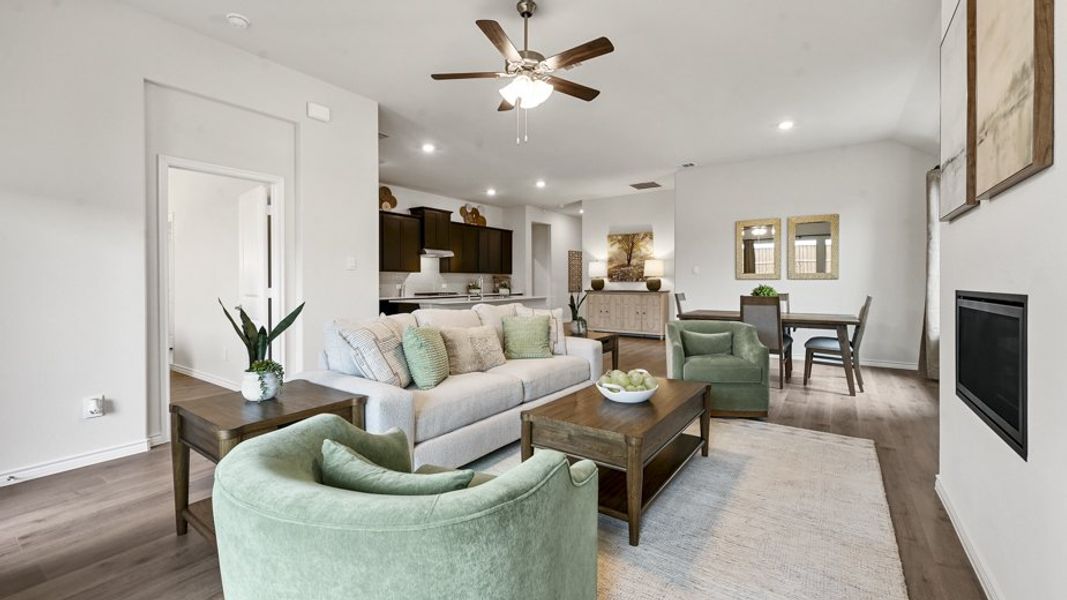 Representative furnished interior of a home built from the Vail by D.R. Horton in Madera, Royse City (Image 35). Representative furnished interior of a home built from the Vail by D.R. Horton in Madera, Royse City (Image 35).