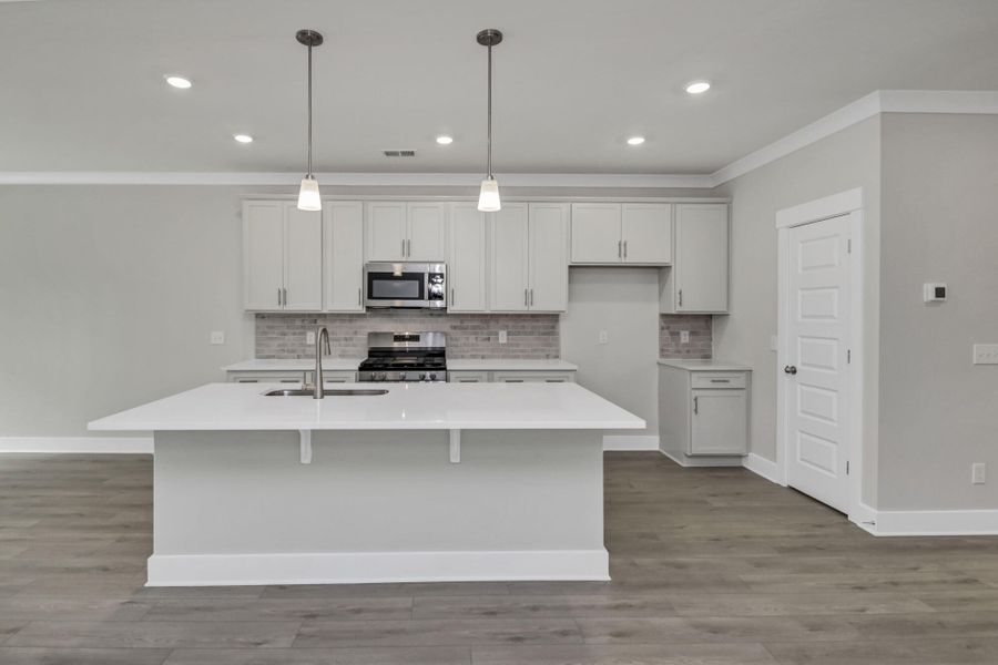 Furnished interior view inside a new home in Lake Carolina Townhomes, Columbia (Image 7).