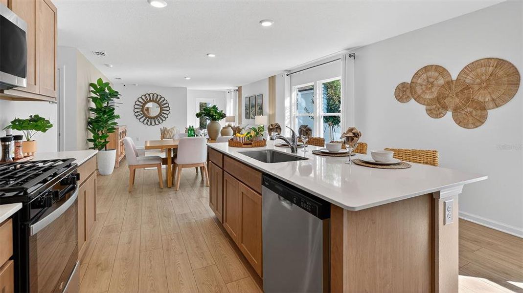 Furnished interior view inside a new home in Grand Reserve, Bunnell (Image 9). Furnished interior view inside a new home in Grand Reserve, Bunnell (Image 9).