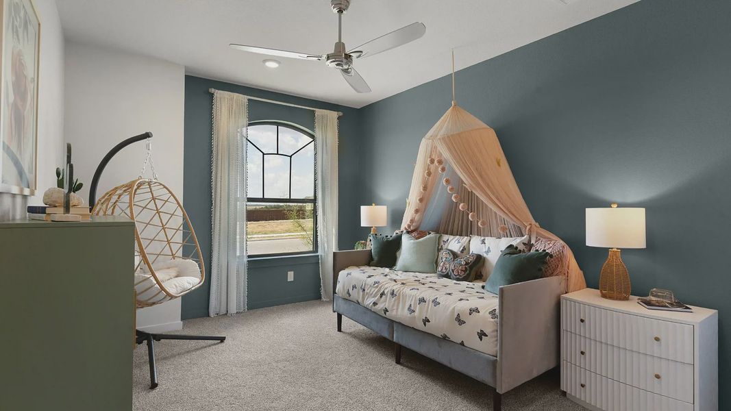 Furnished interior view inside a new home in Newhaven, Manor (Image 9).