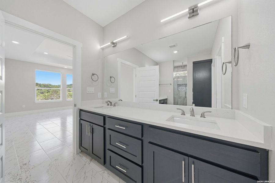 Furnished interior view inside a new home in , Mico (Image 11).