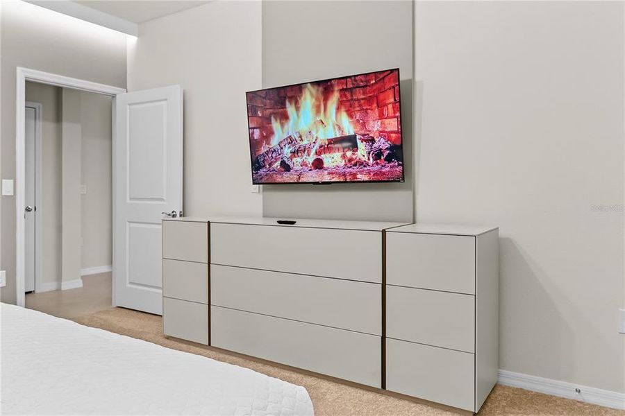 Furnished interior view inside a new home in , Clermont (Image 13). Furnished interior view inside a new home in , Clermont (Image 13).