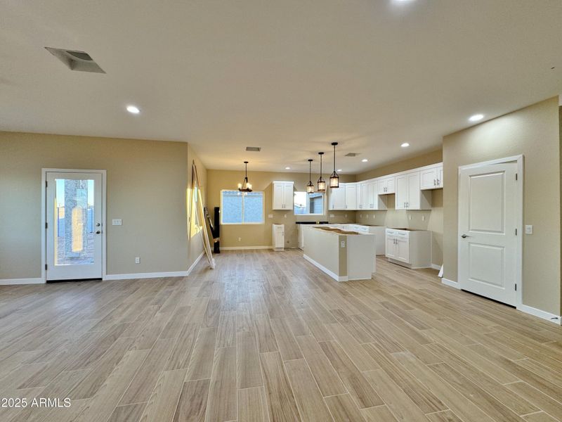 Great room & dining area