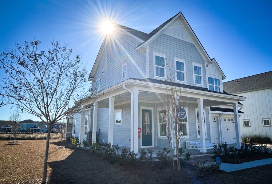 Front exterior of a new home in , Summerville, SC, highlighting curb appeal (Image 26).
