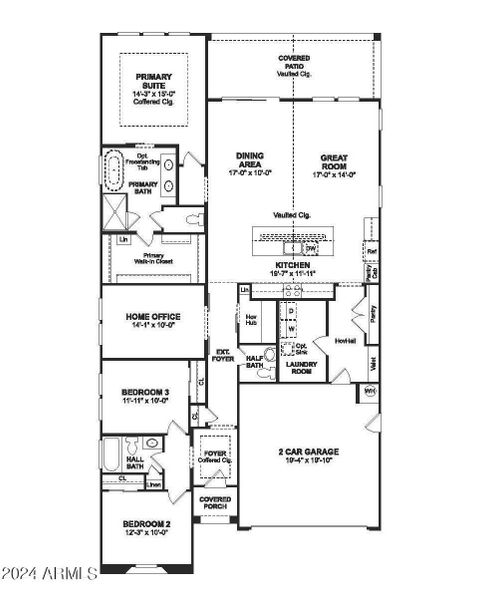 Santa Rosa II Floorplan