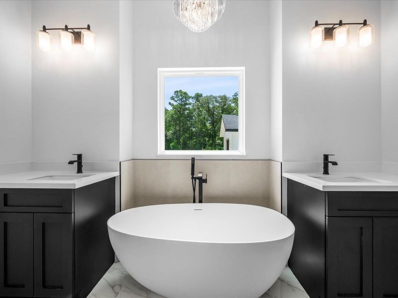 Furnished interior view inside a new home in , Hockley (Image 17).