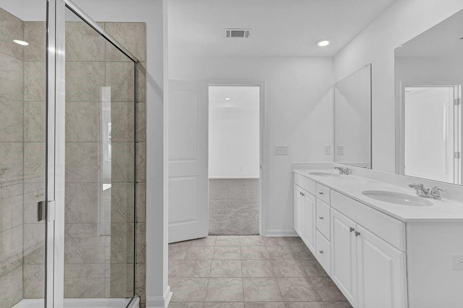 Furnished interior view inside a new home in Falls Creek, Flowery Branch (Image 9).