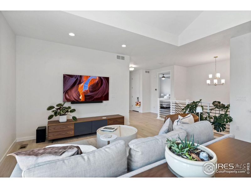 Furnished interior view inside a new home in , Fort Collins (Image 5). Furnished interior view inside a new home in , Fort Collins (Image 5).