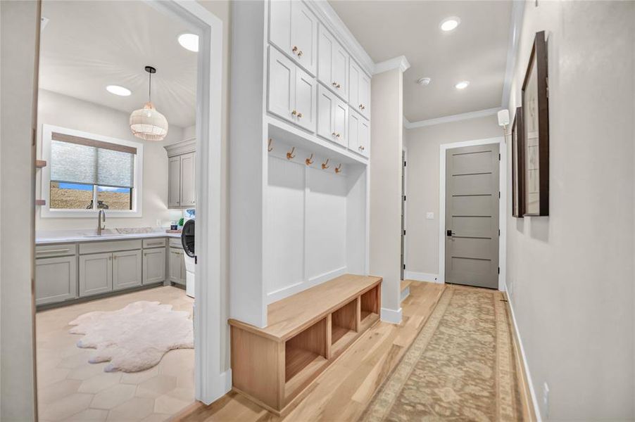 Furnished interior view inside a new home in , Aledo (Image 31).