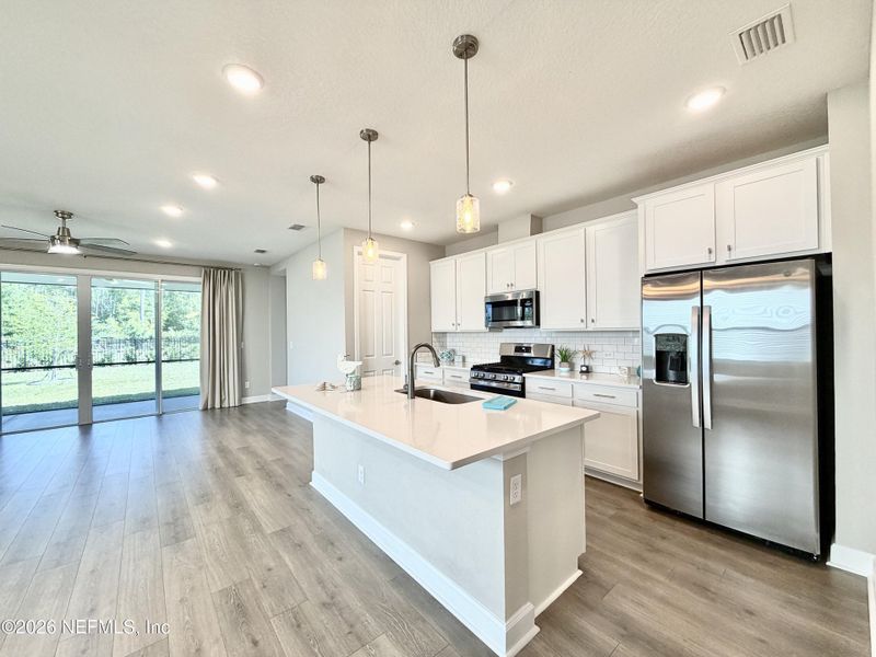 Furnished interior view inside a new home in Seasons at TrailMark, St. Augustine (Image 15).