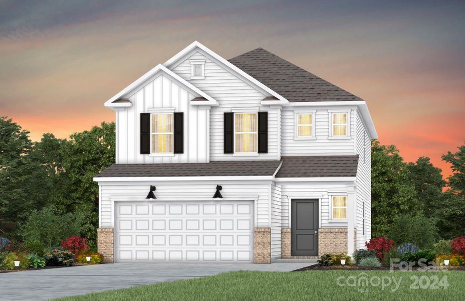 Murray Floor Plan; Elevation LC2G