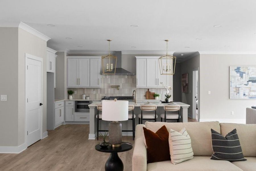 Furnished interior view inside a new home in , Lilburn (Image 30).