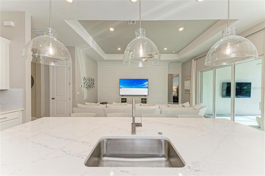 Close-up of interior finishes inside a home in , Englewood (Image 24). Close-up of interior finishes inside a home in , Englewood (Image 24).