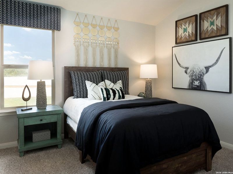 Furnished interior view inside a new home in Arcadia Ridge - Classic Series, San Antonio (Image 3).