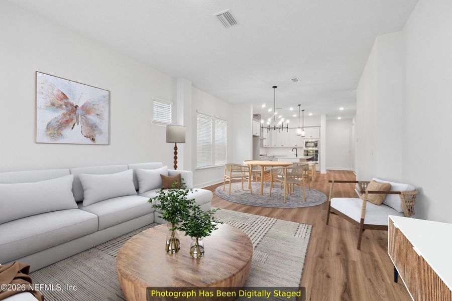 Furnished interior view inside a new home in Seabrook Village 40' Front Entry, Ponte Vedra (Image 8).