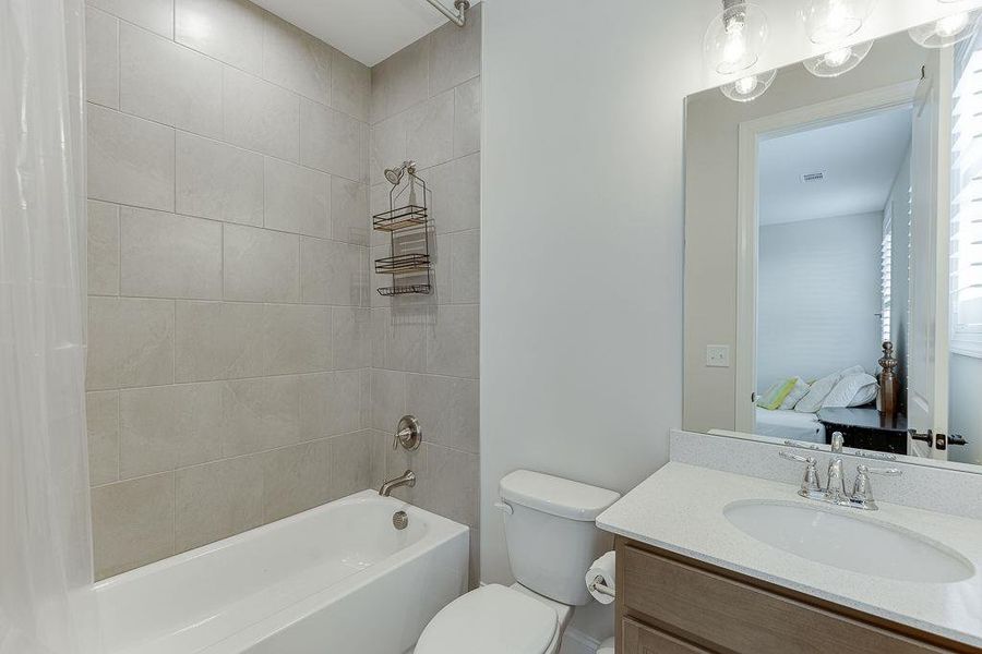 Furnished interior view inside a new home in , Hoschton (Image 27).