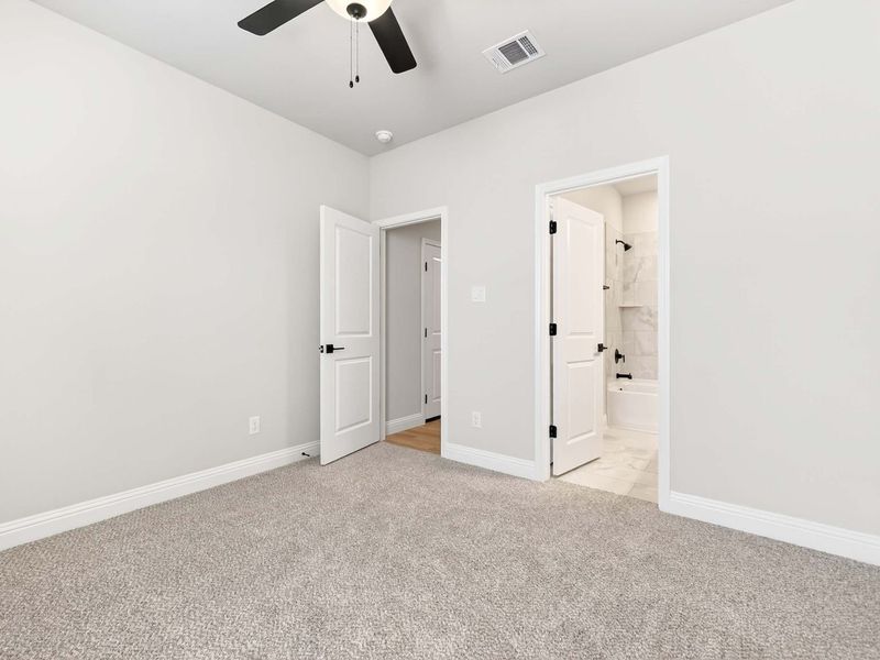 Representative unfurnished interior of a home built from the The Holly M by Davidson Homes LLC in Mercer Meadows, Royse City (Image 34). Representative unfurnished interior of a home built from the The Holly M by Davidson Homes LLC in Mercer Meadows, Royse City (Image 34).