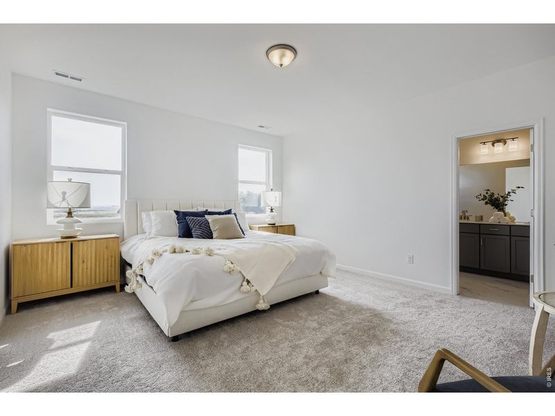 Furnished interior view inside a new home in Country Club Reserve, Fort Collins (Image 12).