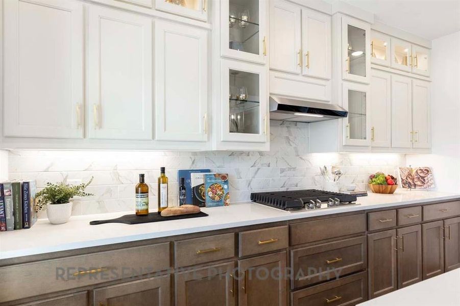 Furnished interior view inside a new home in Sonoma Verde: 60ft. lots, McLendon-Chisholm (Image 19).