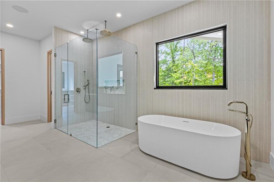 Furnished interior view inside a new home in , Sugar Hill (Image 46).