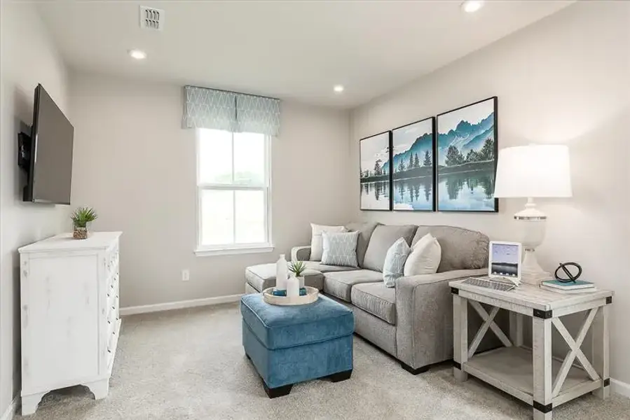 Representative furnished interior of a home built from the Ballenger by Ryan Homes in Three Rivers, Murfreesboro (Image 18).
