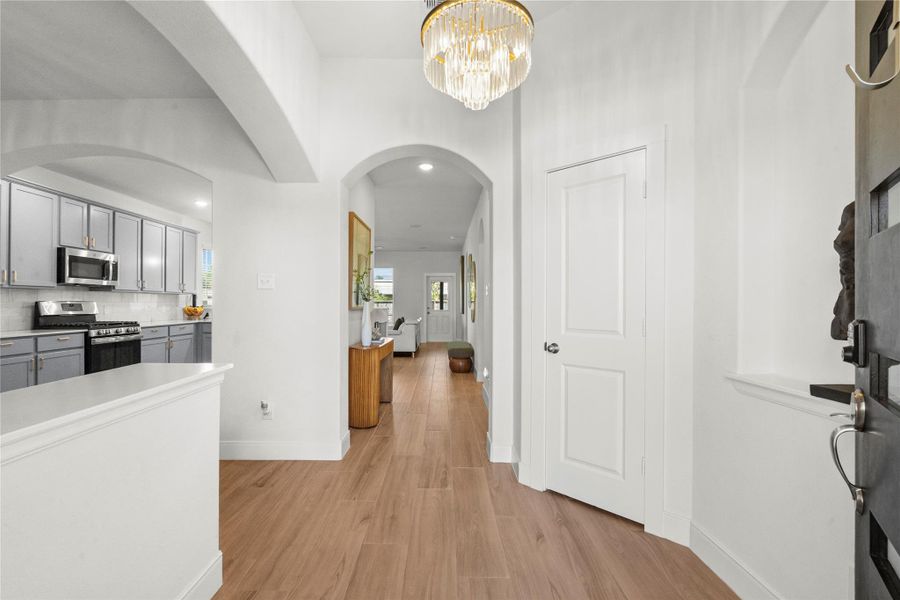 Furnished interior view inside a new home in , Santa Fe (Image 10). Furnished interior view inside a new home in , Santa Fe (Image 10).