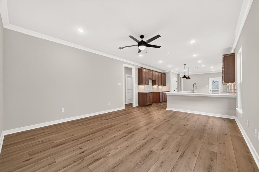 Spacious, unfurnished interior of a new home in Two Step Farm, Montgomery (Image 26). Spacious, unfurnished interior of a new home in Two Step Farm, Montgomery (Image 26).