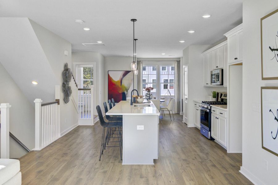 Furnished interior view inside a new home in , Johns Island (Image 17).