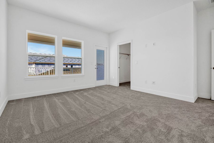 Representative unfurnished interior of a home built from the Whitney by Rockwell Homes in Harvest at Ovation - Townhomes, Winter Garden (Image 16). Representative unfurnished interior of a home built from the Whitney by Rockwell Homes in Harvest at Ovation - Townhomes, Winter Garden (Image 16).