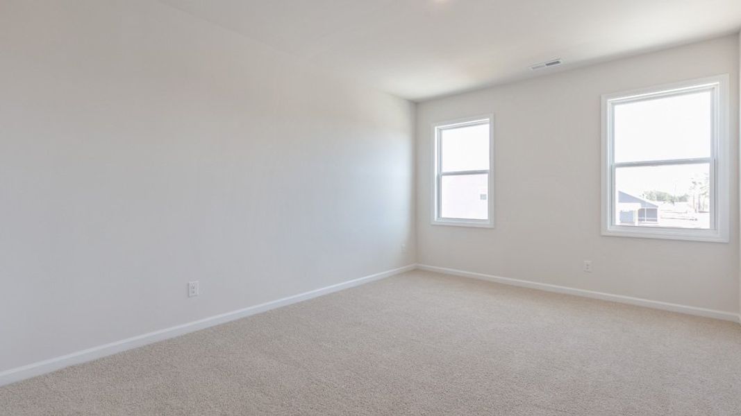 Spacious, unfurnished interior of a new home in The Manors at Winston Pointe, Clayton (Image 23).