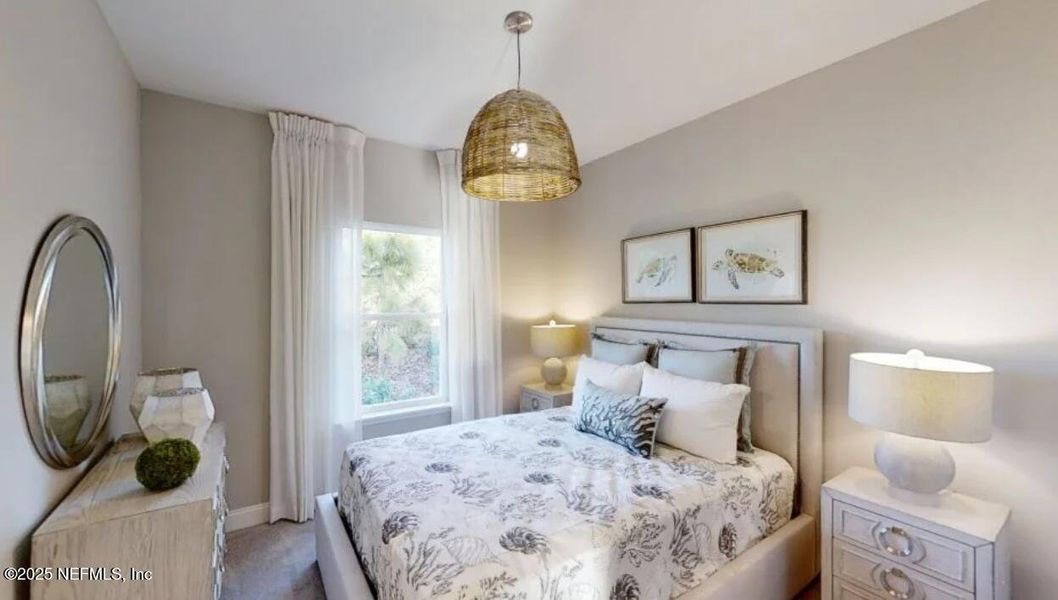 Furnished interior view inside a new home in Edenbrooke at Hyland Trail | 55+: Edenbrooke at Hyland Trail 50s, Green Cove Springs (Image 8). Furnished interior view inside a new home in Edenbrooke at Hyland Trail | 55+: Edenbrooke at Hyland Trail 50s, Green Cove Springs (Image 8).