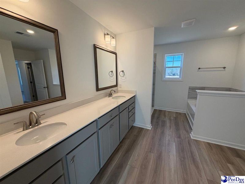 Furnished interior view inside a new home in The Grove, Florence (Image 10).