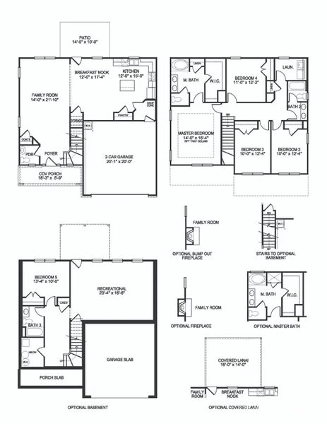 2131 Floorplan with Basement