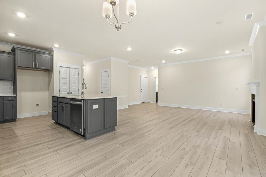 Spacious, unfurnished interior of a new home in Browning Mill, Wendell (Image 38).