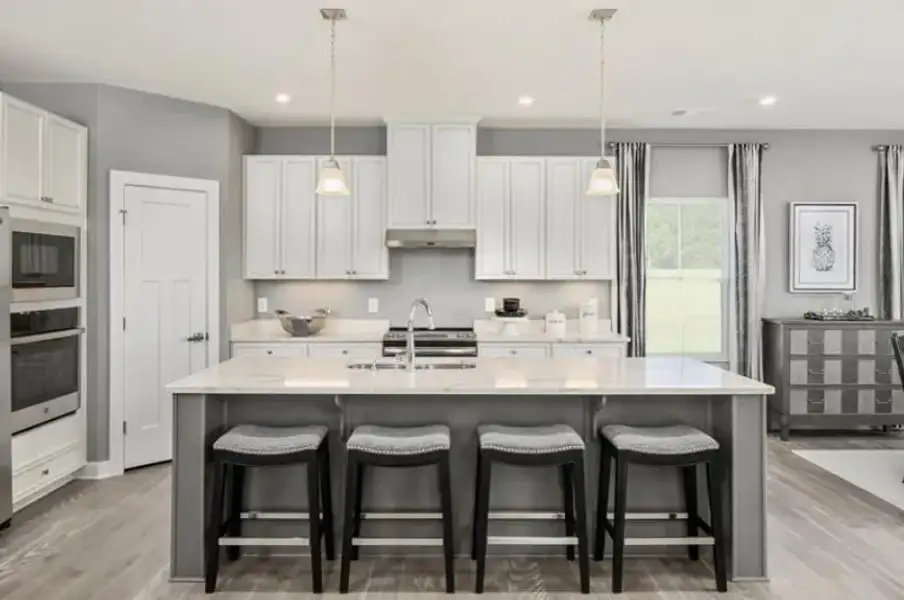 Furnished interior view inside a new home in , Commerce (Image 3).