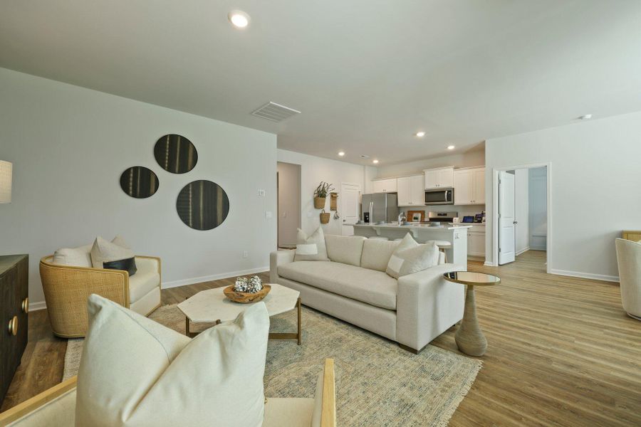 Furnished interior view inside a new home in Settlement at Salamander, North Charleston (Image 23).