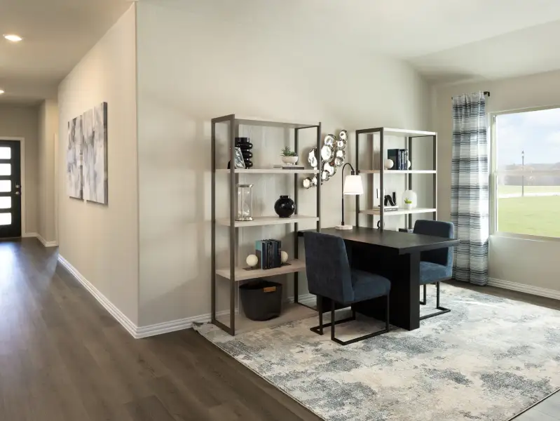 Furnished interior view inside a new home in Westmoor, Sherman (Image 4).