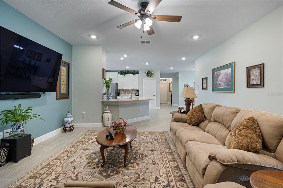 Furnished interior view inside a new home in Grand Park North, Dunnellon (Image 17).