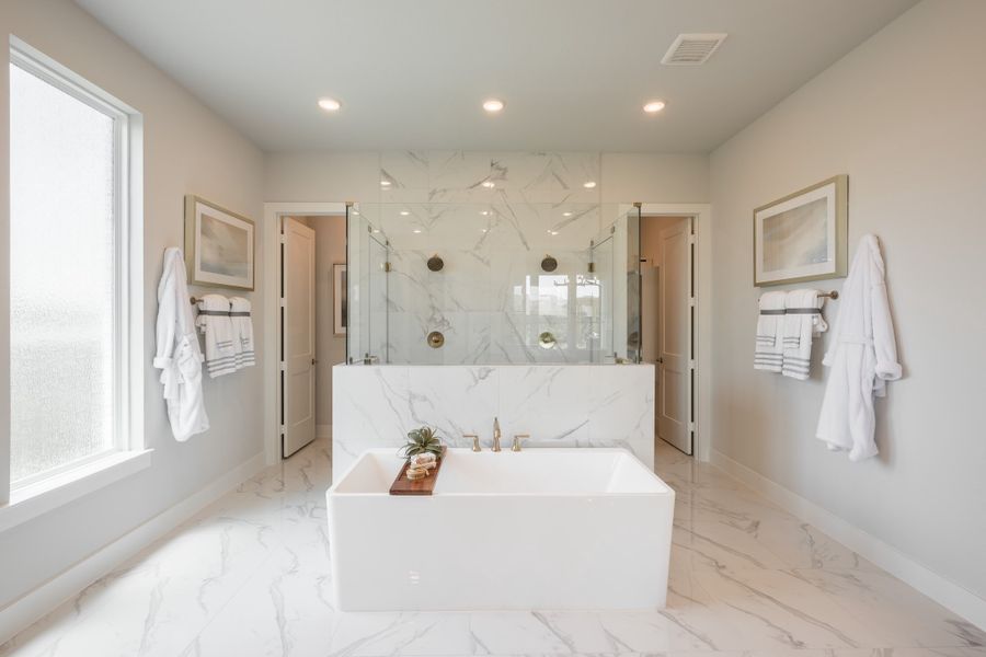 Furnished interior view inside a new home in Evergrove, Richmond (Image 20).