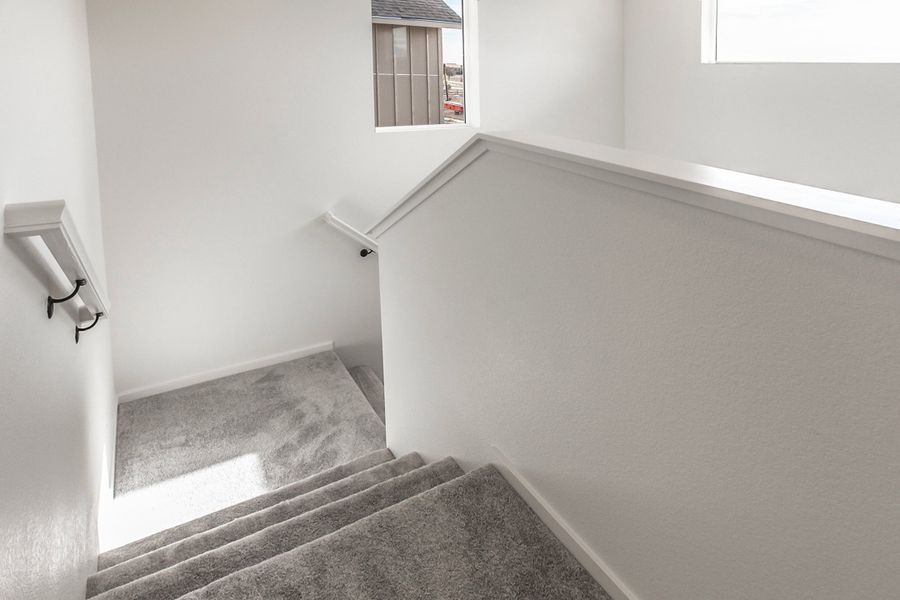 Spacious, unfurnished interior of a new home in Trailside, Timnath (Image 29).