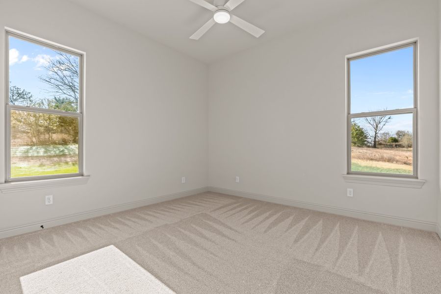 Spacious, unfurnished interior of a new home in Parker Meadows, Weatherford (Image 37).