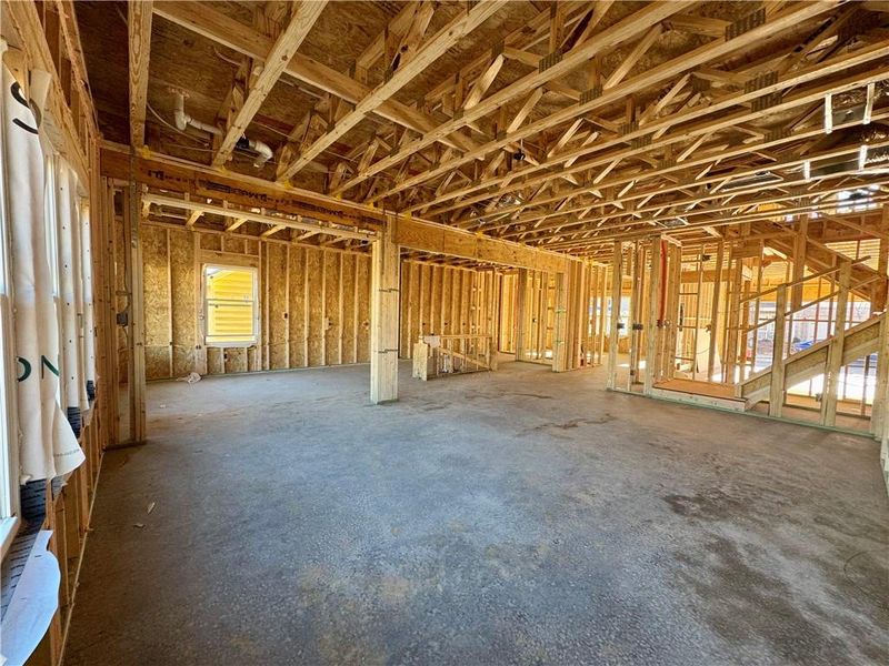 In-progress construction of a new home in Eastlyn Crossing - Single Family, Flowery Branch, GA (Image 14).