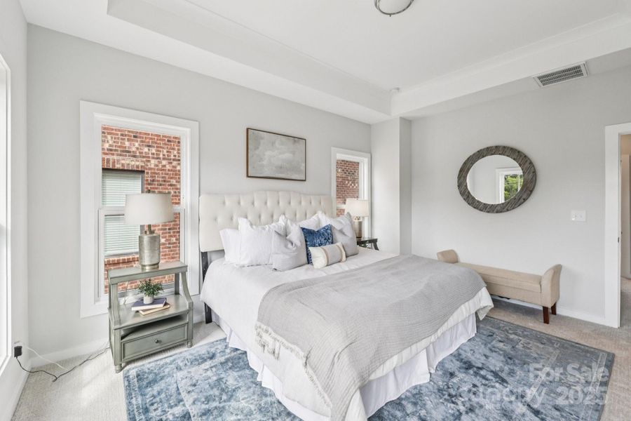 Furnished interior view inside a new home in Walk23, Huntersville (Image 7).