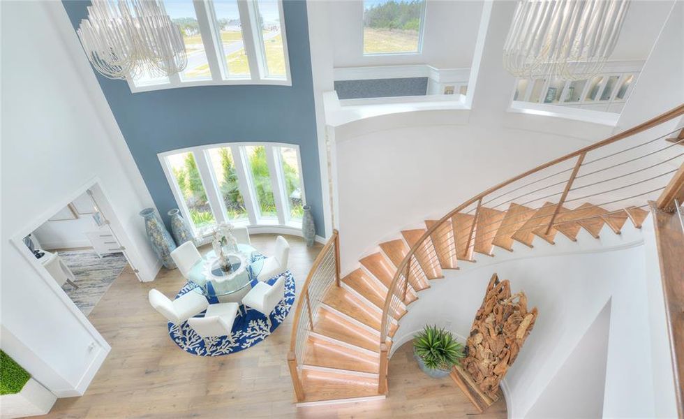 Furnished interior view inside a new home in Veranda Bay, Flagler Beach (Image 4).
