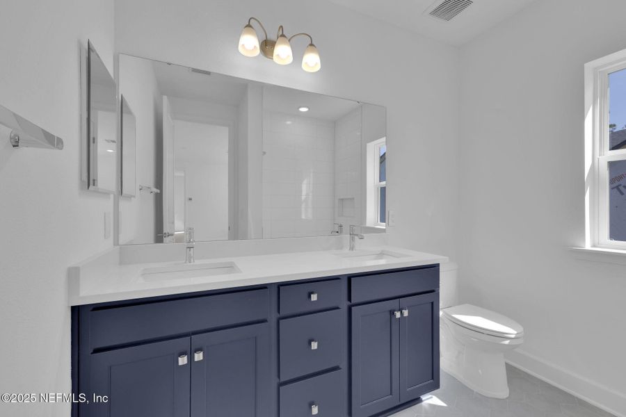 Furnished interior view inside a new home in Crosswinds at Nocatee, Nocatee (Image 17). Furnished interior view inside a new home in Crosswinds at Nocatee, Nocatee (Image 17).