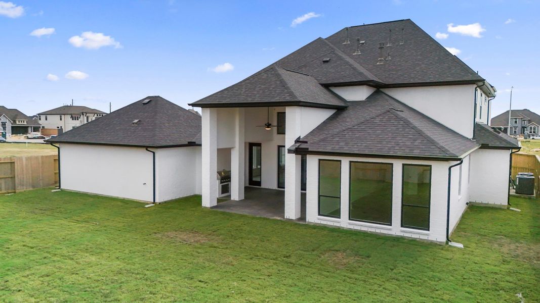 Exterior details and patio area of a home in Jubilee, Hockley (Image 28). Exterior details and patio area of a home in Jubilee, Hockley (Image 28).