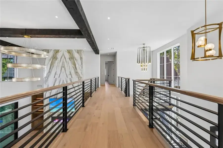 Furnished interior view inside a new home in , Alpharetta (Image 71).