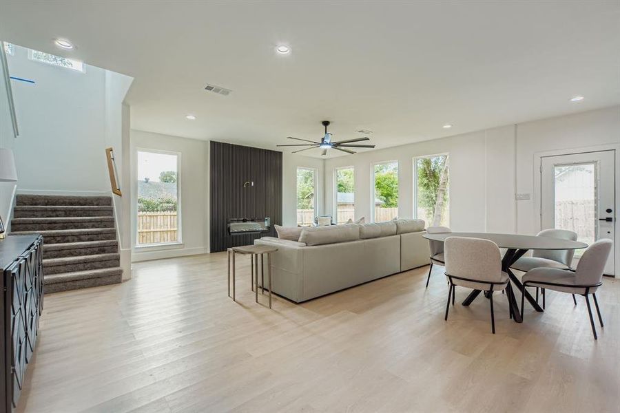 Furnished interior view inside a new home in , Kaufman (Image 10). Furnished interior view inside a new home in , Kaufman (Image 10).