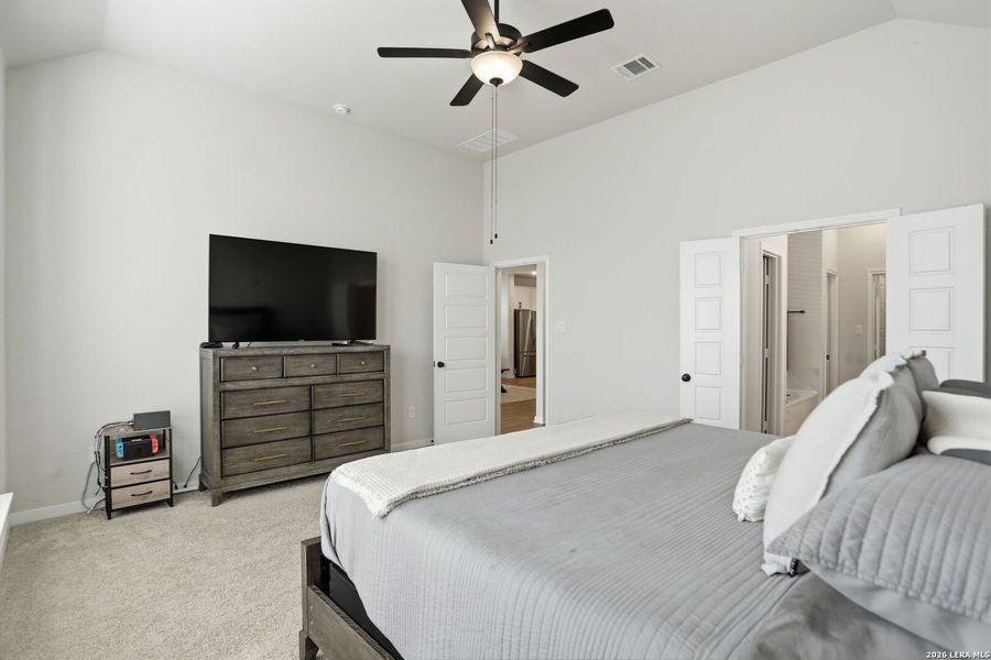 Furnished interior view inside a new home in Davis Ranch, San Antonio (Image 18).